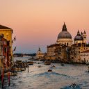 Sunset View of Venice Grand Canal and Basilica  screen for extension Chrome web store in OffiDocs Chromium