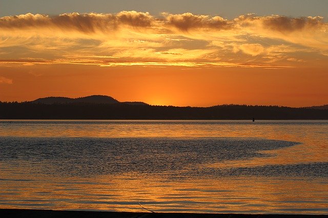 Безкоштовно завантажте зображення Sunset Water Sea Co Sunset Beach, яке можна редагувати за допомогою безкоштовного онлайн-редактора зображень GIMP