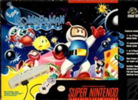 Free download Super Bomberman Party Pak (SNES) - Box Scan and Photos free photo or picture to be edited with GIMP online image editor