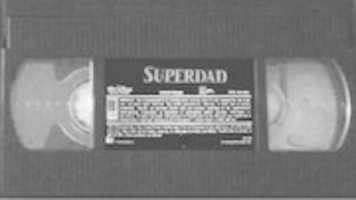 Free download Superdad 1996 VHS Label free photo or picture to be edited with GIMP online image editor