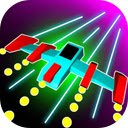 Supergun Game Dodge red squares and guide your ship safely!  screen for extension Chrome web store in OffiDocs Chromium