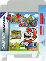 Free download Super Mario Advance [AGB-AMAE-USA] (Game Boy Advance) - Box Scans (1200DPI) free photo or picture to be edited with GIMP online image editor