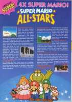Free download Super Mario All Stars 002 Flyer Germany, 4 Pages, DIN A 4 ( Fall, 1993) free photo or picture to be edited with GIMP online image editor