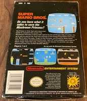 Free download Super Mario Bros. Back Cover (USA) (Variant 1) free photo or picture to be edited with GIMP online image editor