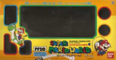 Free download Super Mario World PF20 Bandai Nintendo free photo or picture to be edited with GIMP online image editor