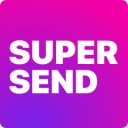 Skrin Super Send untuk sambungan kedai web Chrome dalam OffiDocs Chromium