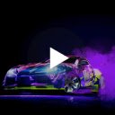 Supra Drift Live Wallpaper New Tab  screen for extension Chrome web store in OffiDocs Chromium
