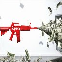 Supreme Money Gun M4 Live Wallpaper  screen for extension Chrome web store in OffiDocs Chromium