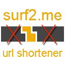 Surf2.me Url Shortener dengan layar kode QR untuk ekstensi toko web Chrome di OffiDocs Chromium