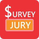 Surveyjury.com  screen for extension Chrome web store in OffiDocs Chromium