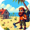 Survival Island Game Gather resources and escape the island!  screen for extension Chrome web store in OffiDocs Chromium