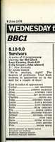 Free download Survivors Radio Times 9 June 1976 free photo or picture to be edited with GIMP online image editor