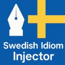 Swedish Idiom Injector  screen for extension Chrome web store in OffiDocs Chromium