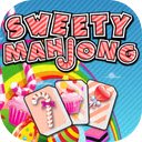 Sweety Mahjong Match tiles featuring delicious sweets!  screen for extension Chrome web store in OffiDocs Chromium
