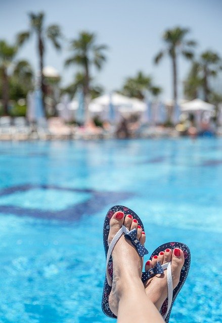 Free download swimming pool vacation free picture to be edited with GIMP free online image editor
