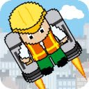 Swing Jetpack Game برای صفحه نمایش Chrome™ برای افزونه فروشگاه وب Chrome در OffiDocs Chromium