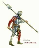 Free download Swiss Halberdier, 1476 (Concept Art) [Copyright Andrea Modesti] free photo or picture to be edited with GIMP online image editor