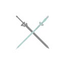 Layar hitam Sword Art Online untuk ekstensi toko web Chrome di OffiDocs Chromium