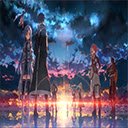 Layar Sword Art Online Sunset Theme untuk ekstensi Chrome web store di OffiDocs Chromium