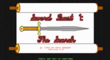 Ücretsiz indir Sword Quest I: The Search GIMP çevrimiçi resim düzenleyiciyle düzenlenecek ücretsiz fotoğraf veya resim