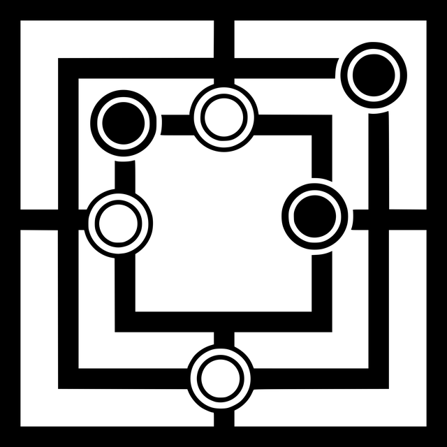 Free download Symbol Board Game Mill -  free illustration to be edited with GIMP free online image editor