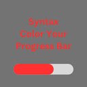Syntax Color Your Progress Bar  screen for extension Chrome web store in OffiDocs Chromium