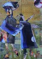 Free download tableaux_collages_guy_garnier_inquisition free photo or picture to be edited with GIMP online image editor
