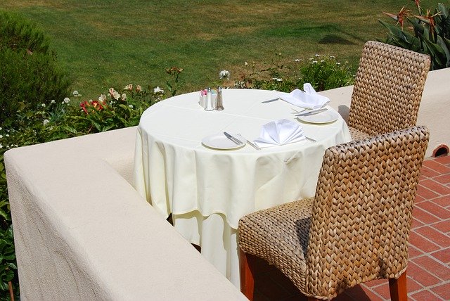 Free download table dinner setting restaurant free picture to be edited with GIMP free online image editor