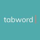 Écran TabWord pour l'extension Chrome Web Store dans OffiDocs Chromium