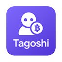 Tagoshi Crypto Price Converter  screen for extension Chrome web store in OffiDocs Chromium