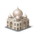 Écran Taj Mahal (Merveilles du monde) Inde pour l'extension de la boutique en ligne Chrome dans OffiDocs Chromium