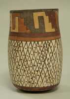 Free download Tall Jar with Crosshatch Designs free photo or picture to be edited with GIMP online image editor