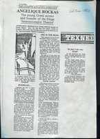 Free download TA NEA Interview Angelique 2 June 1983 free photo or picture to be edited with GIMP online image editor