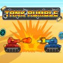 OffiDocs Chromium の拡張機能 Chrome Web ストアの Tank Rumble ゲーム画面