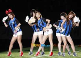 Free download T-ara at POSCO Cup 2010 2nd Batch free photo or picture to be edited with GIMP online image editor