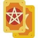 Tarot Card of The Day  screen for extension Chrome web store in OffiDocs Chromium