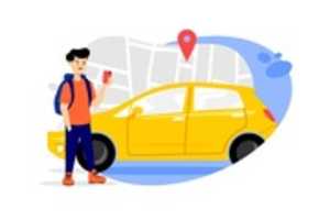 Free download Taxi App free photo or picture to be edited with GIMP online image editor