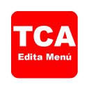 TCA Edita Menú  screen for extension Chrome web store in OffiDocs Chromium