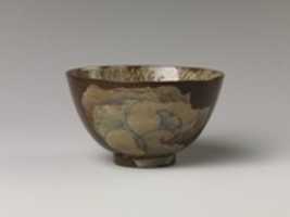 Free download Tea Bowl with Decoration of Gingko Leaves free photo or picture to be edited with GIMP online image editor