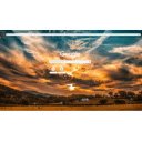 Teal to orange sunset  screen for extension Chrome web store in OffiDocs Chromium