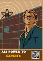 Free download Technocracy Scientist Poster free photo or picture to be edited with GIMP online image editor