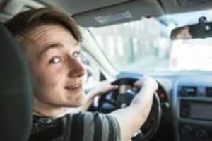Free download Teenage Male Behind Wheel - Photo free photo or picture to be edited with GIMP online image editor