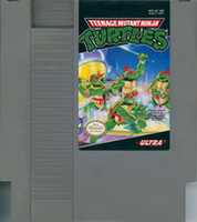 Free download Teenage Mutant Ninja Turtles [NES-U2-USA] (Nintendo NES) - Cart Scans free photo or picture to be edited with GIMP online image editor
