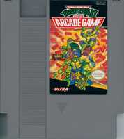 Free download Teenage Mutant Ninja Turtles II: The Arcade Game [NES-2N-USA] (Nintendo NES) - Cart Scans free photo or picture to be edited with GIMP online image editor