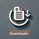 Temu Invoice Downloader  screen for extension Chrome web store in OffiDocs Chromium