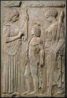 Free download Ten marble fragments of the Great Eleusinian Relief free photo or picture to be edited with GIMP online image editor