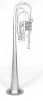 Free download Tenor Over-the-Shoulder Horn in B-flat free photo or picture to be edited with GIMP online image editor