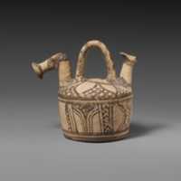 Free download Terracotta askos (flask with spout and handle over the top) free photo or picture to be edited with GIMP online image editor