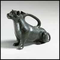 Free download Terracotta askos in the form of a weasel free photo or picture to be edited with GIMP online image editor