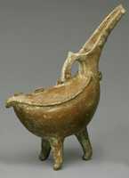 Free download Terracotta askos (vessel) in the form of a bird free photo or picture to be edited with GIMP online image editor